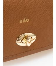 LESAC BORSA A TRACOLLA En cuir dollar Naturel - Sacs pour Femme - 3
