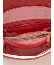 LESAC BORSETTA IN PELLE NAPPATA Avec bandouli&egrave;re amovible chewing-gum - Sacs pour Femme - 5