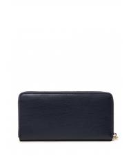 TOMMY HILFIGER ICONIC TOMMY Portefeuille zipp&eacute; bleu de l'espace - Portefeuilles Femme - 3