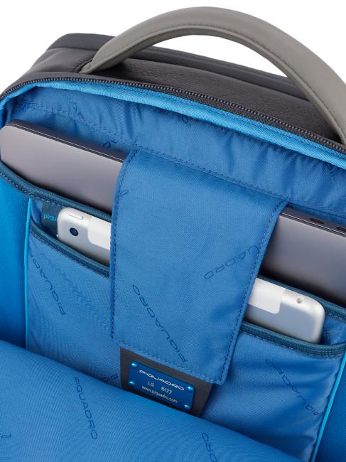 Sac à dos URBAN, port PC 15,6 ", avec système antivol gris noir - Sacs à dos pour ordinateur portable