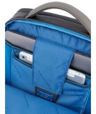 PIQUADRO Sac à dos URBAN, port PC 15,6 ", avec système antivol gris noir - Sacs à dos pour ordinateur portable - 6