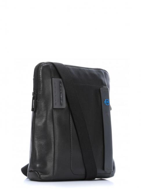 PULSE Sac en cuir Noir - Sacs en Bandouli&egrave;res pour Homme