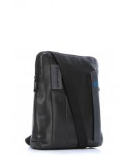 PIQUADRO PULSE Sac en cuir Noir - Sacs en Bandouli&egrave;res pour Homme - 2