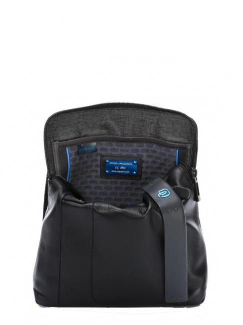 PULSE Sac en cuir Noir - Sacs en Bandouli&egrave;res pour Homme
