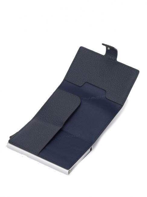 MODUS RESTYLG Porte-cartes de crédit en cuir bleu - Portefeuilles Homme