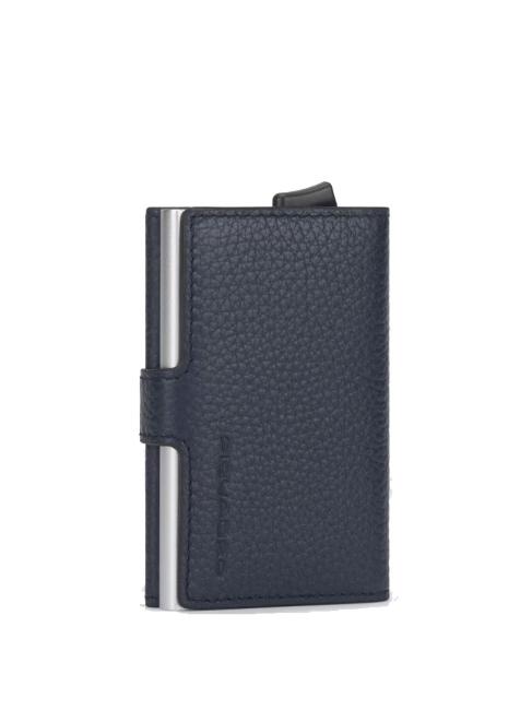 MODUS RESTYLG Porte-cartes de crédit en cuir bleu - Portefeuilles Homme