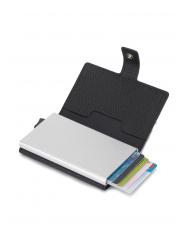 PIQUADRO MODUS RESTYLG Porte-cartes de crédit en cuir - Portefeuilles Homme