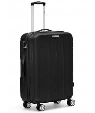 R RONCATO FLIGHT Ensemble de 3 chariots &agrave; bagages &agrave; main, moyen, grand Noir - Ensemble Valises - 5