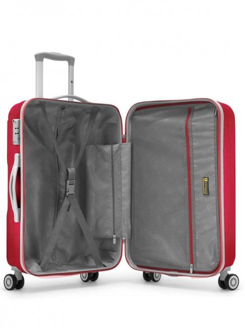FLIGHT Chariot grande taille rouge - Valises Rigides