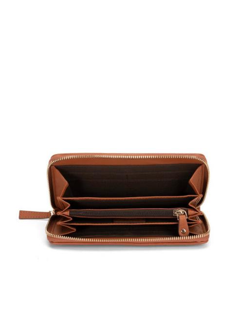 CANADA Grand portefeuille avec fermeture &eacute;clair en cuir CUIR - Portefeuilles Femme