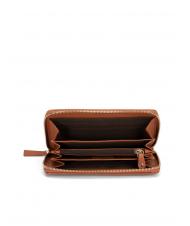TOSCA BLU CANADA Grand portefeuille avec fermeture &eacute;clair en cuir - Portefeuilles Femme