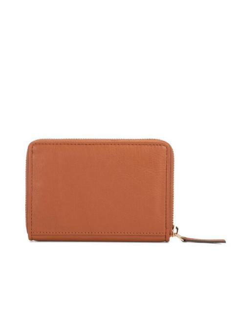 CANADA Portefeuille moyen avec zip en cuir CUIR - Portefeuilles Femme