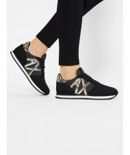 ARMANI EXCHANGE RIO Baskets noir / or - Chaussures Femme - 6