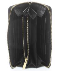 ERMANNO SCERVINO GIOVANNA Portefeuille zipp&eacute; le noir - Portefeuilles Femme - 2
