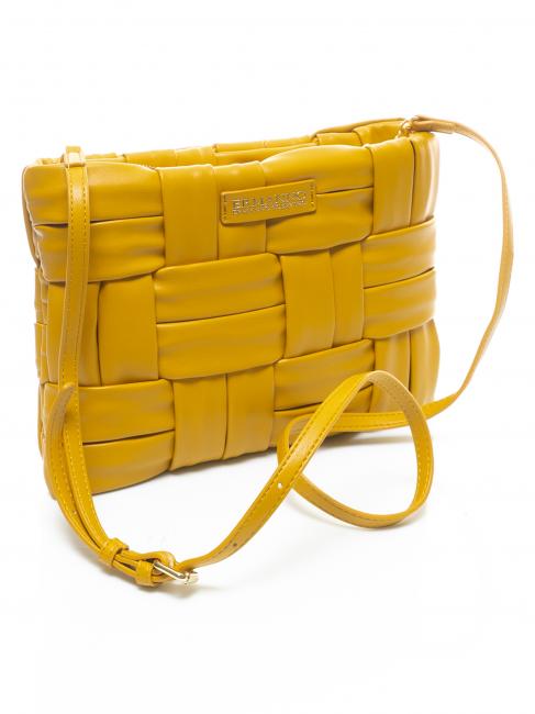 NIMA Sac &agrave; bandouli&egrave;re, avec bandouli&egrave;re jaune - Sacs pour Femme