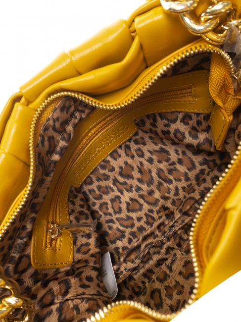 NIMA Sac &agrave; bandouli&egrave;re, avec bandouli&egrave;re jaune - Sacs pour Femme