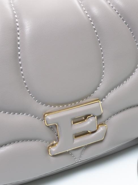 NINA Sac d'&eacute;paule grise - Sacs pour Femme