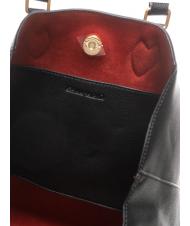 ERMANNO SCERVINO NATASHA Shopper &agrave; main, avec bandouli&egrave;re le noir - Sacs pour Femme - 5