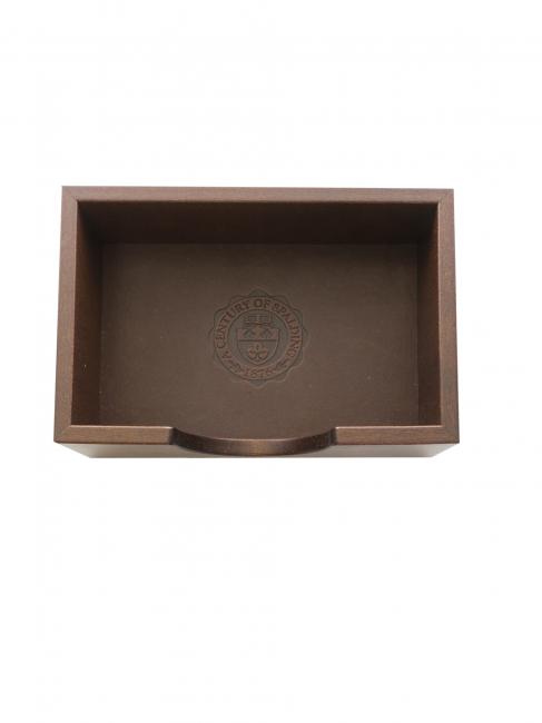 WOODEN DESK Titulaire de la carte de visite testamoro - &Eacute;tui pour tablette & Organiseur