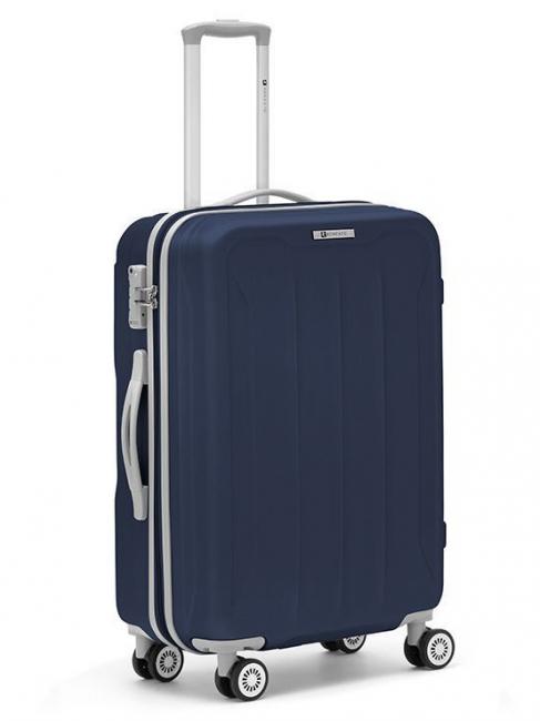 FLIGHT Ensemble de 3 chariots &agrave; bagages &agrave; main, moyen, grand nuit bleue - Ensemble Valises