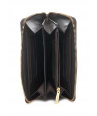 ROCCOBAROCCO Portafoglio grande zip around in pelle  - Portefeuilles Femme