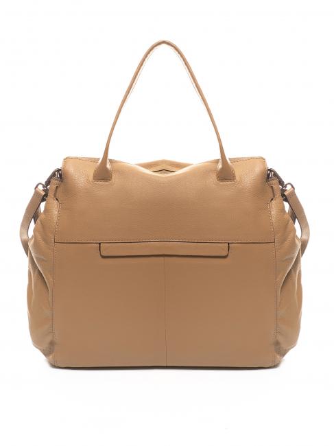 AVANA Grand sac en cuir boue - Sacs pour Femme