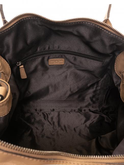 AVANA Grand sac en cuir boue - Sacs pour Femme