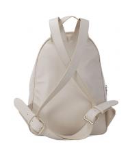 LOVE MOSCHINO CHARM Sac &agrave; dos avec cha&icirc;ne Ivoire - Sacs pour Femme - 3