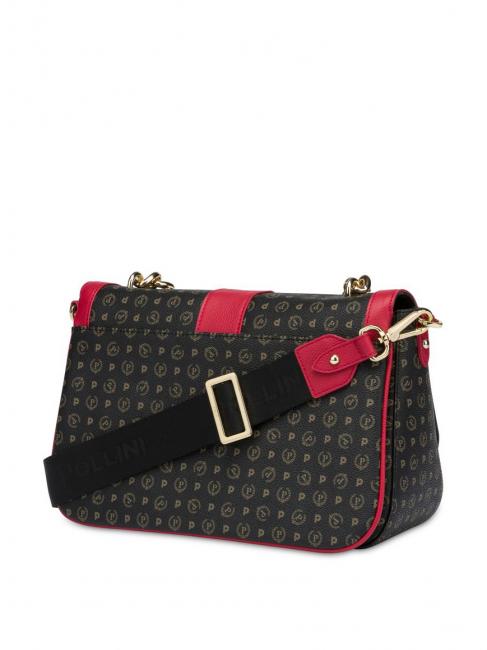 HERITAGE CLASSIC sac d'épaule laque noire - Sacs pour Femme