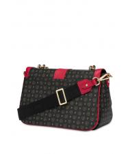 POLLINI HERITAGE CLASSIC sac d'épaule laque noire - Sacs pour Femme - 2