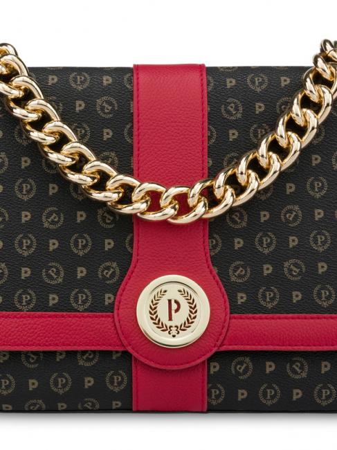 HERITAGE CLASSIC sac d'épaule laque noire - Sacs pour Femme