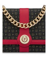 POLLINI HERITAGE CLASSIC sac d'épaule laque noire - Sacs pour Femme - 3