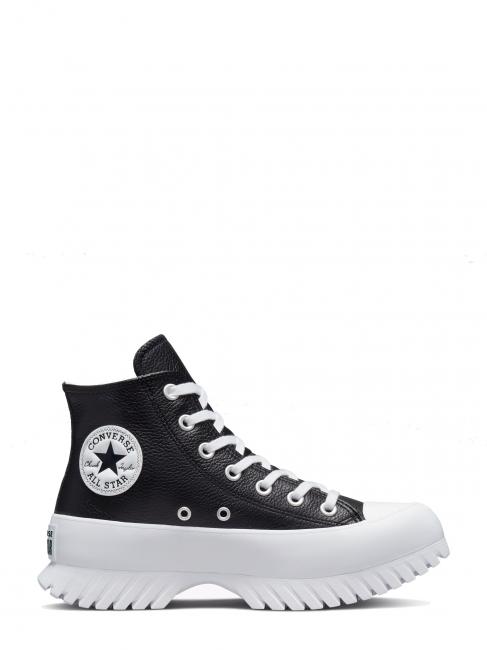 ALL STAR LUGGED 2 Platform High baskets Scarponcino noir / aigrette / blanc - Chaussures Femme