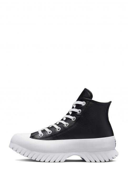 ALL STAR LUGGED 2 Platform High baskets Scarponcino noir / aigrette / blanc - Chaussures Femme
