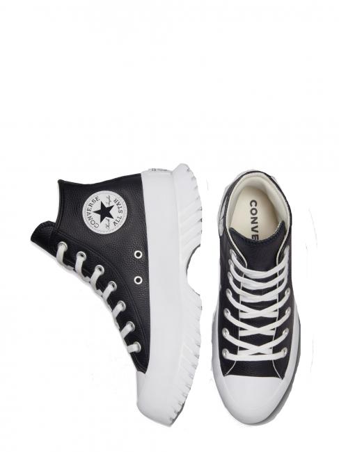 ALL STAR LUGGED 2 Platform High baskets Scarponcino noir / aigrette / blanc - Chaussures Femme