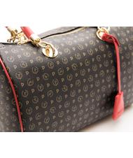 POLLINI Heritage Classic Sac a main bowling avec bandoulière laque noire - Sacs pour Femme - 4