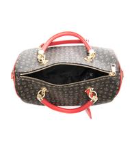 POLLINI Heritage Classic Sac a main bowling avec bandoulière laque noire - Sacs pour Femme - 5