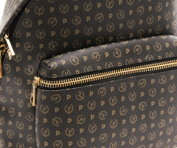 Heritage Classic Petit sac a dos porté épaule laque noire - Sacs pour Femme