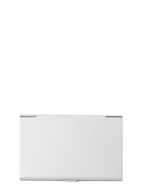 Porta Biglietti da Visita En cuir et aluminium noir - Portefeuilles Homme