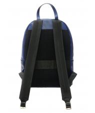 SPALDING SOFT TECH Sac &agrave; dos pour ordinateur portable 14 ", en cuir bleu - Sacs &agrave; dos pour ordinateur portable - 3