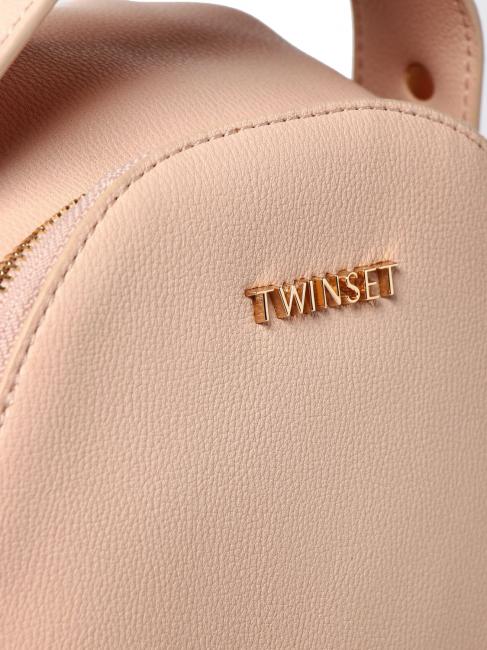 SQUARED STUDS Sac &agrave; dos avec clous et zip sable cubain - Sacs pour Femme