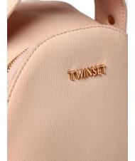 TWINSET SQUARED STUDS Sac &agrave; dos avec clous et zip sable cubain - Sacs pour Femme - 3