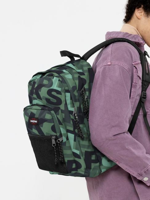 PINNACLE Sac &agrave; dos lettre verte - Sacs &agrave; dos pour l'&Eacute;cole & les Loisirs