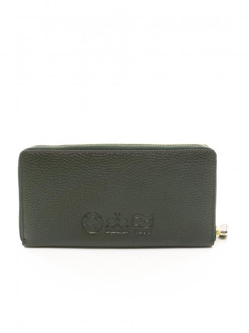 HERITAGE Portefeuille cuir femme vert - Portefeuilles Femme