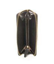 LA MARTINA HERITAGE Portefeuille en cuir zipp&eacute; noir - Portefeuilles Femme - 2