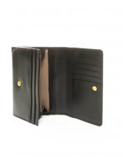LA MARTINA HERITAGE Porte-feuille en cuire noir - Portefeuilles Femme - 2