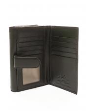 LA MARTINA HERITAGE Porte-feuille en cuire noir - Portefeuilles Femme - 4