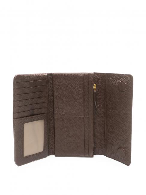 HERITAGE Portefeuille continental en cuir Bourgogne - Portefeuilles Femme