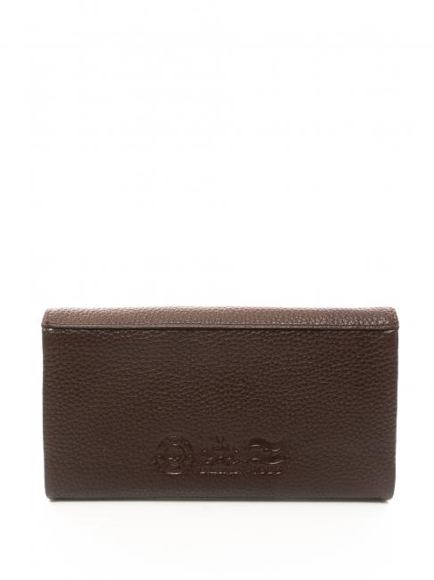 HERITAGE Portefeuille continental en cuir Bourgogne - Portefeuilles Femme