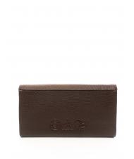 LA MARTINA HERITAGE Portefeuille continental en cuir Bourgogne - Portefeuilles Femme - 3